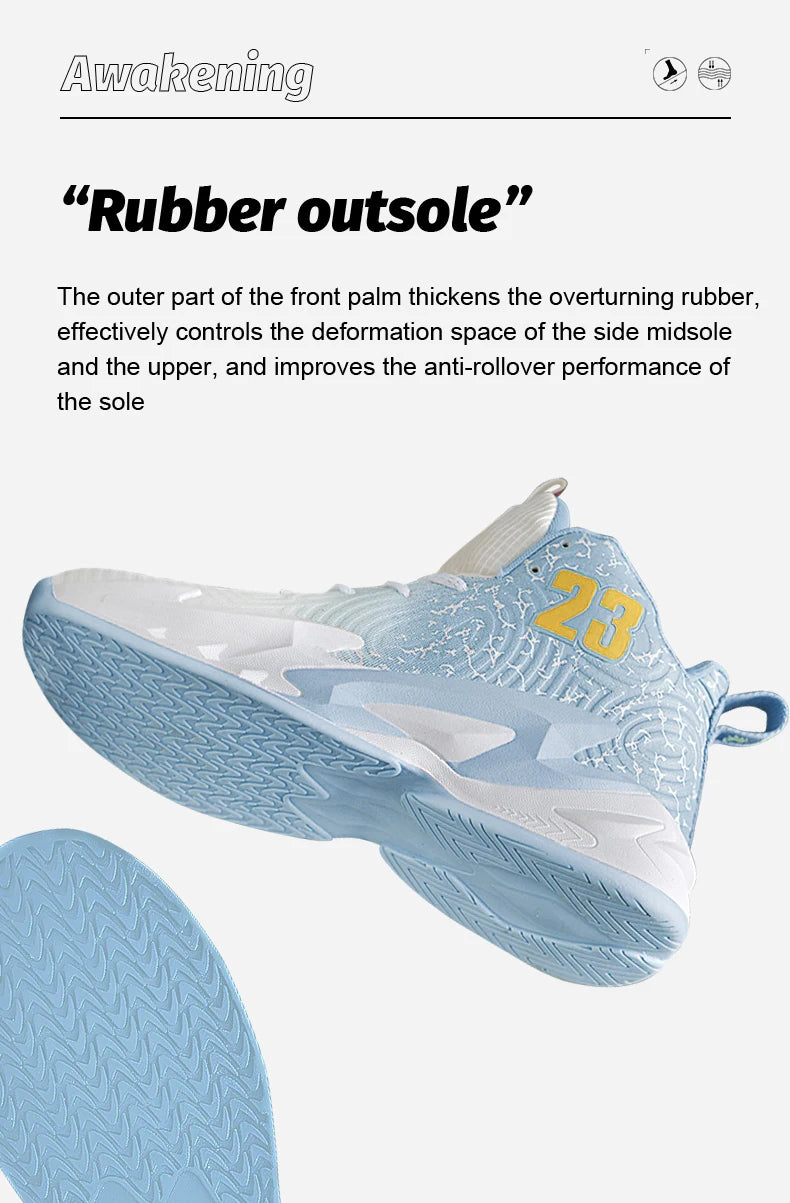 Men Basketball Shoes Breathable Men Non Slip Outdoor Fashion Unisex Sneakers