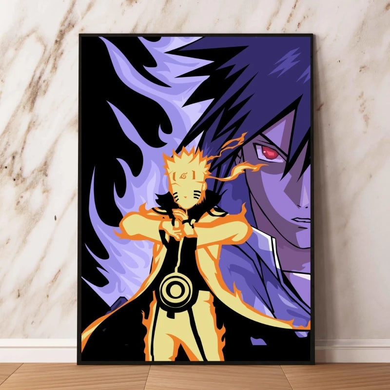 Japanese Anime Naruto Uchiha Itachi HD Poster Decorative Painting Canvas Painting Home Living Room Wall Decoration Holiday Gift