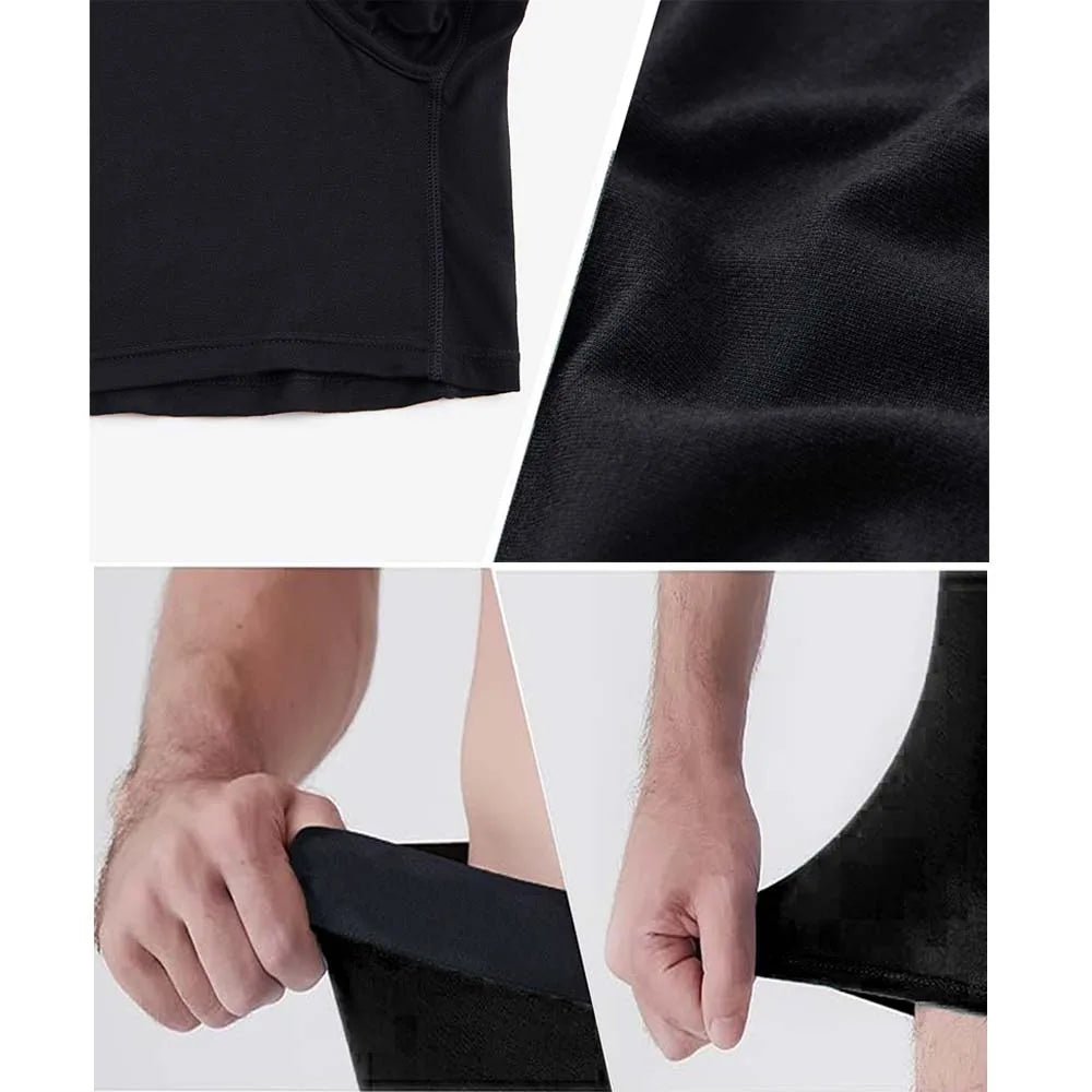 8-Pack Boxers Man Bamboo Fiber Men's panties Sexy Long Boxer Briefs Breathable and Soft Underwear for Men Plus Size S-XXL