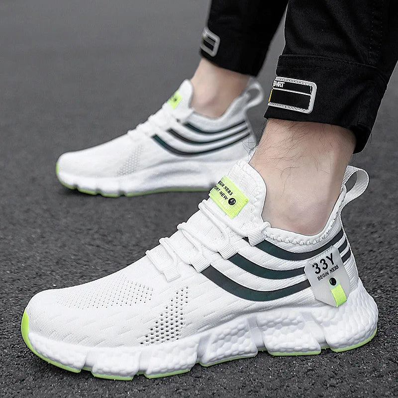 2024 Hot Sale Sport shoes Men Running shoes Outdoor Summer Sneakers Male Walking Shoes breathable men shoes plus large size