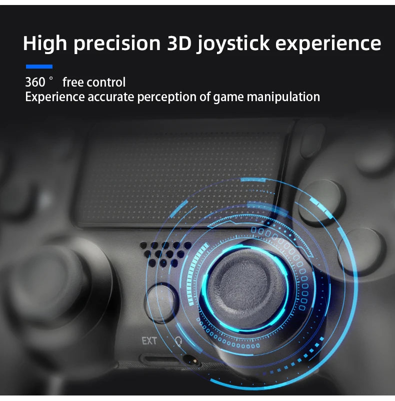Game Controller for PS4/Slim/Pro Wireless Gamepad For PC Dual Vibration Joystick For IOS/Android