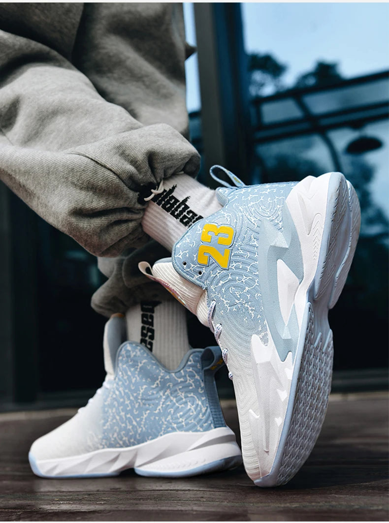 Men Basketball Shoes Breathable Men Non Slip Outdoor Fashion Unisex Sneakers