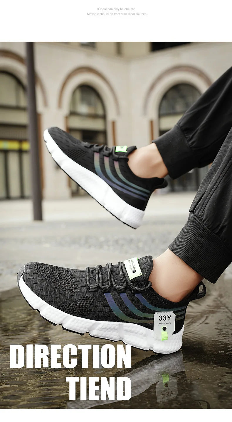 2024 Hot Sale Sport shoes Men Running shoes Outdoor Summer Sneakers Male Walking Shoes breathable men shoes plus large size