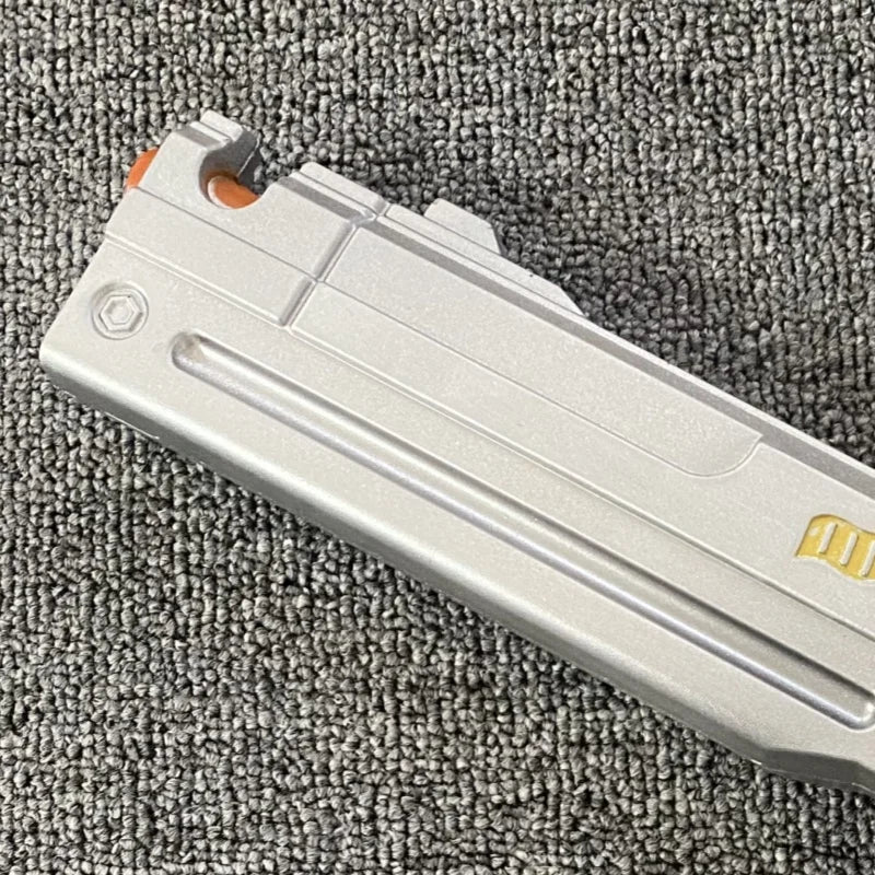 15.7in/40cm Ebony Ivory Gun Katana Devil May Cry 4 Sabre Ninja Sword Cosplay Prop Real Size Japanese Gun Katana Samurai Sword