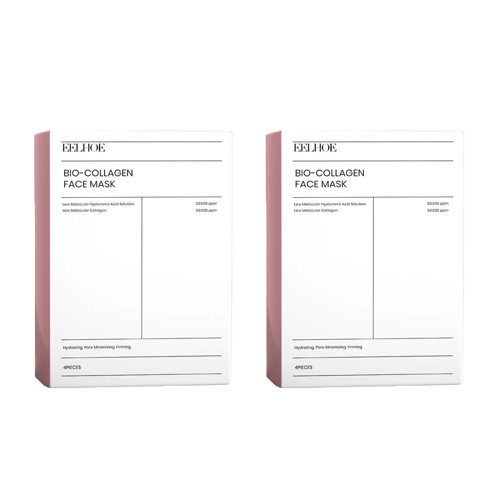 Bio-Collagen Face Mask product box and sheet masks, designed for skincare and hydration.
