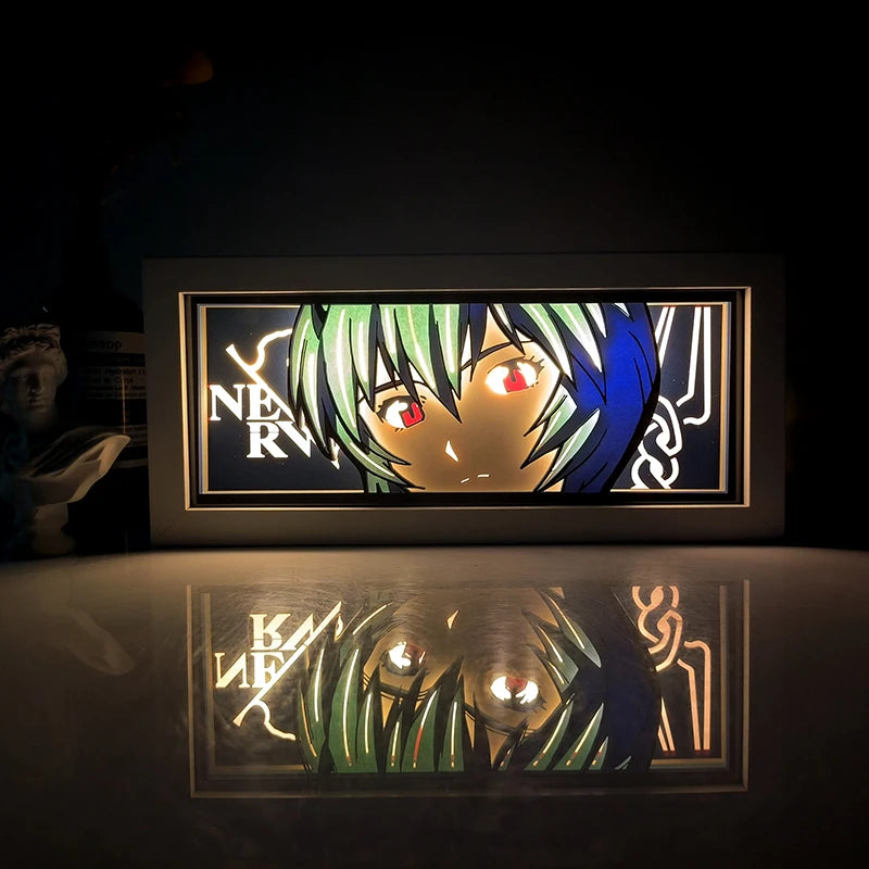 Anime Series Color Paper-Cut Light Remote Control Color Atmosphere Party Decoration Night Light