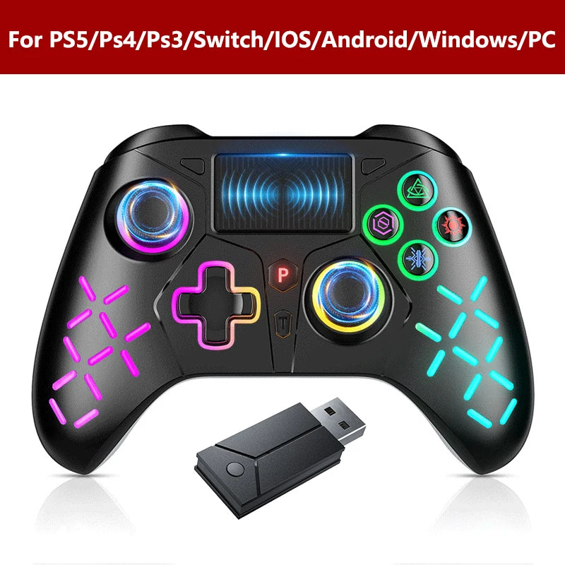 For PS5 Console Wireless Controller Supports BLACK MYTH WUKONG W/ Turbo Dual Vibration Gamepad For Steam/PC Game Remote Control