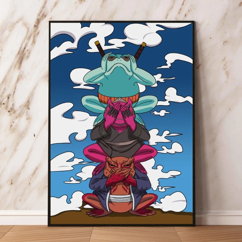 Japanese Anime Naruto Uchiha Itachi HD Poster Decorative Painting Canvas Painting Home Living Room Wall Decoration Holiday Gift