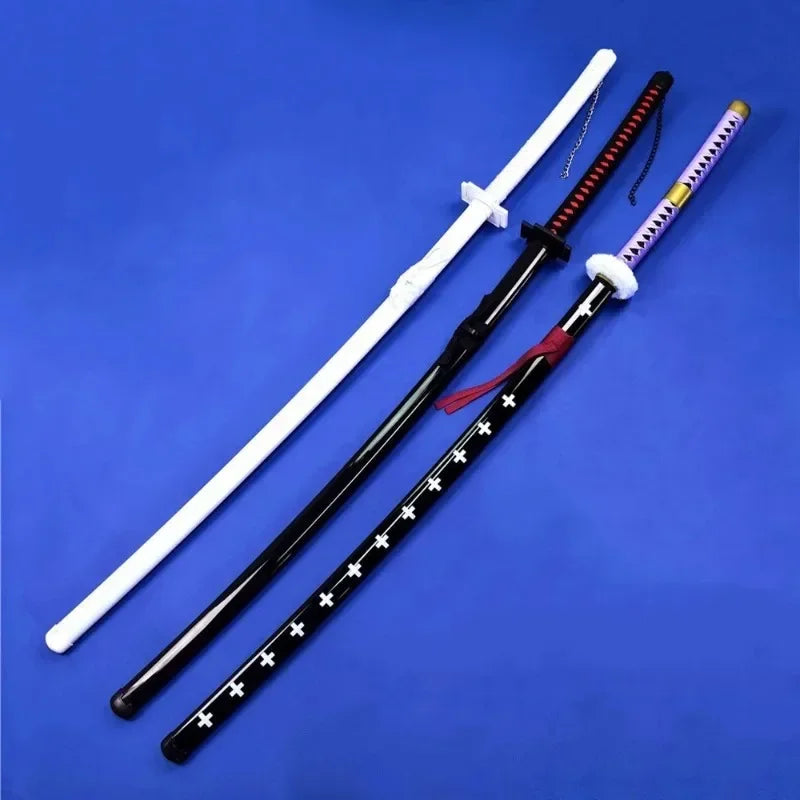 140cm Real Bleach Katana Anime Kurosaki Ichigo Cosplay Prop Large Ninja Knife Real Full Size Japanese Katana Samurai Sword Toy