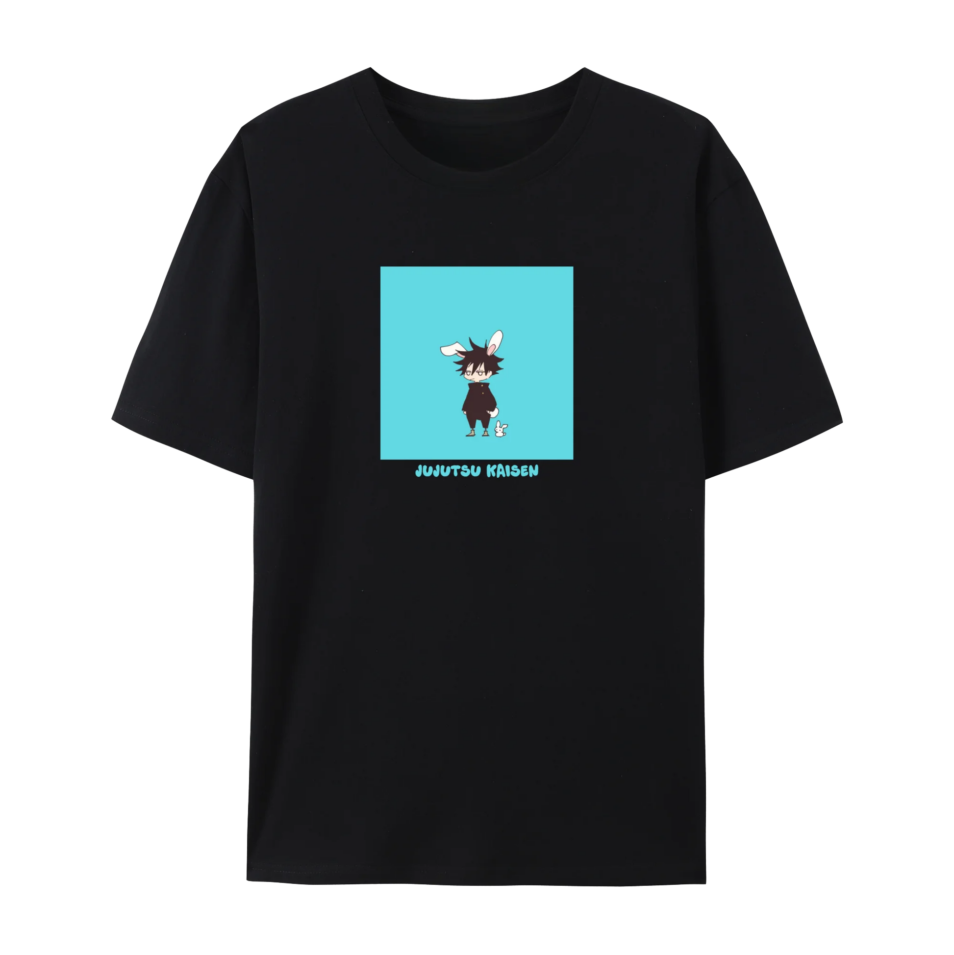 Jujutsu Anime Kaisen JJK's Characters Graphic Cotton T-Shirt,Japanese Anime Unisex Short Sleeve Crewneck Shirt