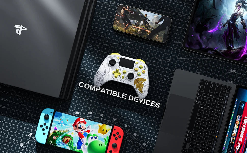 For PS5 Console Wireless Controller Supports BLACK MYTH WUKONG W/ Turbo Dual Vibration Gamepad For Steam/PC Game Remote Control