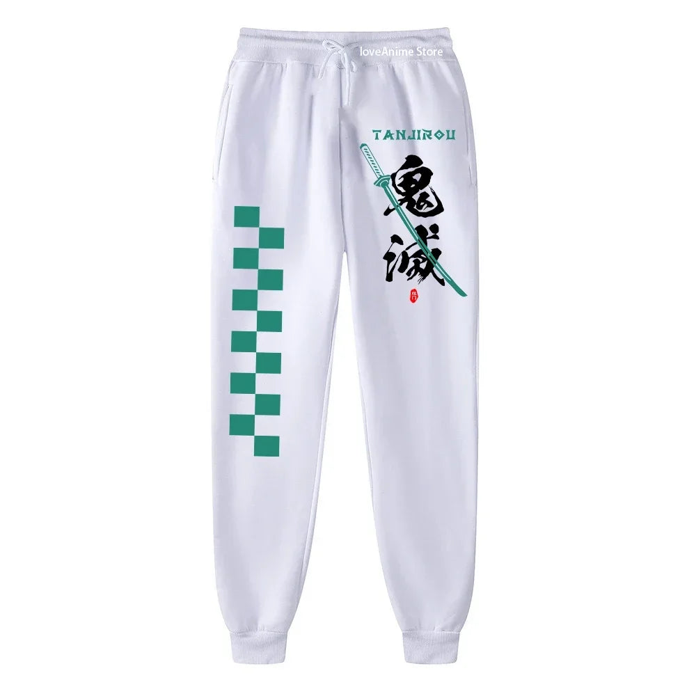 2025 Japanese Anime Demon Slayer Women Pants Running Pants Joggers for Men Sweatpant Sport Jogging Fitness Gym Fleece Trousers