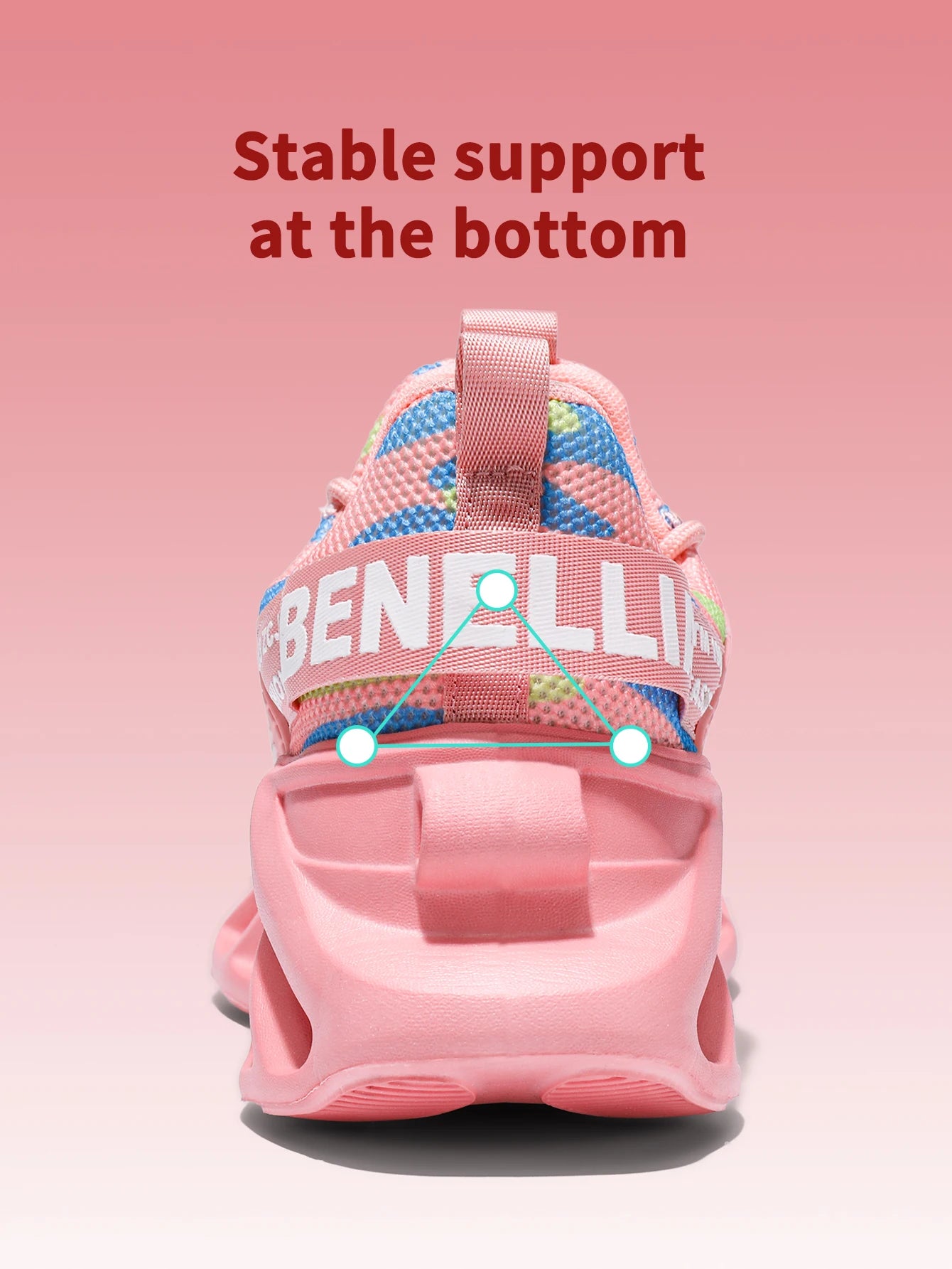 Blue anime-inspired running shoes for men and women with lace-up closure and stylish design.