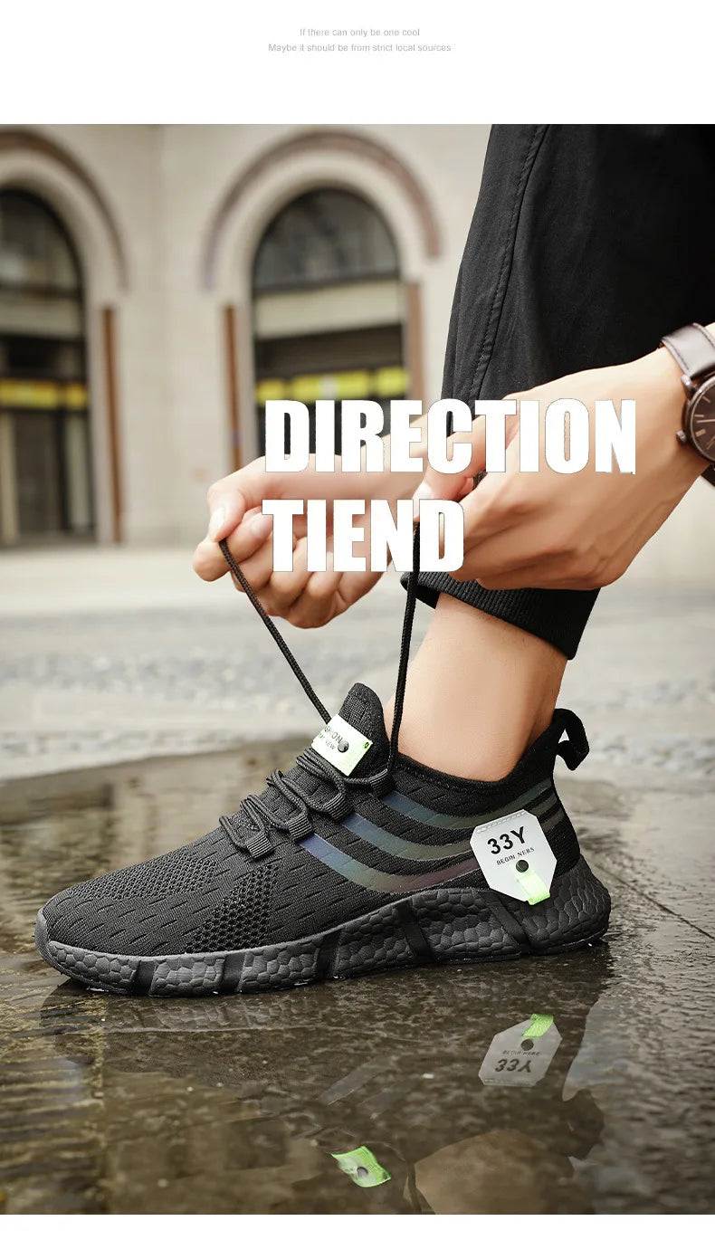 2024 Hot Sale Sport shoes Men Running shoes Outdoor Summer Sneakers Male Walking Shoes breathable men shoes plus large size