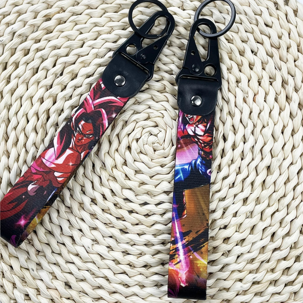 Anime Cool Figures Eagle Beak Keychain Short Lanyards Used in Phone Rope Badge Holder USB Pendant Portable Key Lanyard