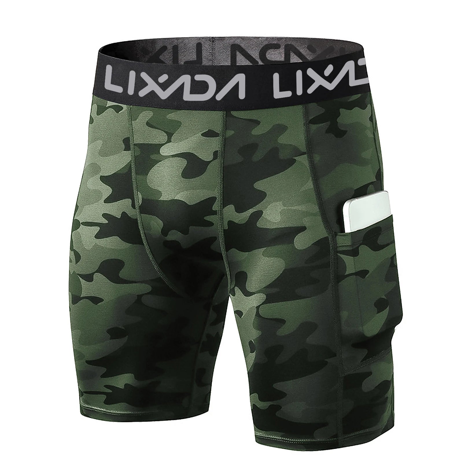 Lixada 3 Pack Men Sports Shorts Active Workout Underwear with Pocket