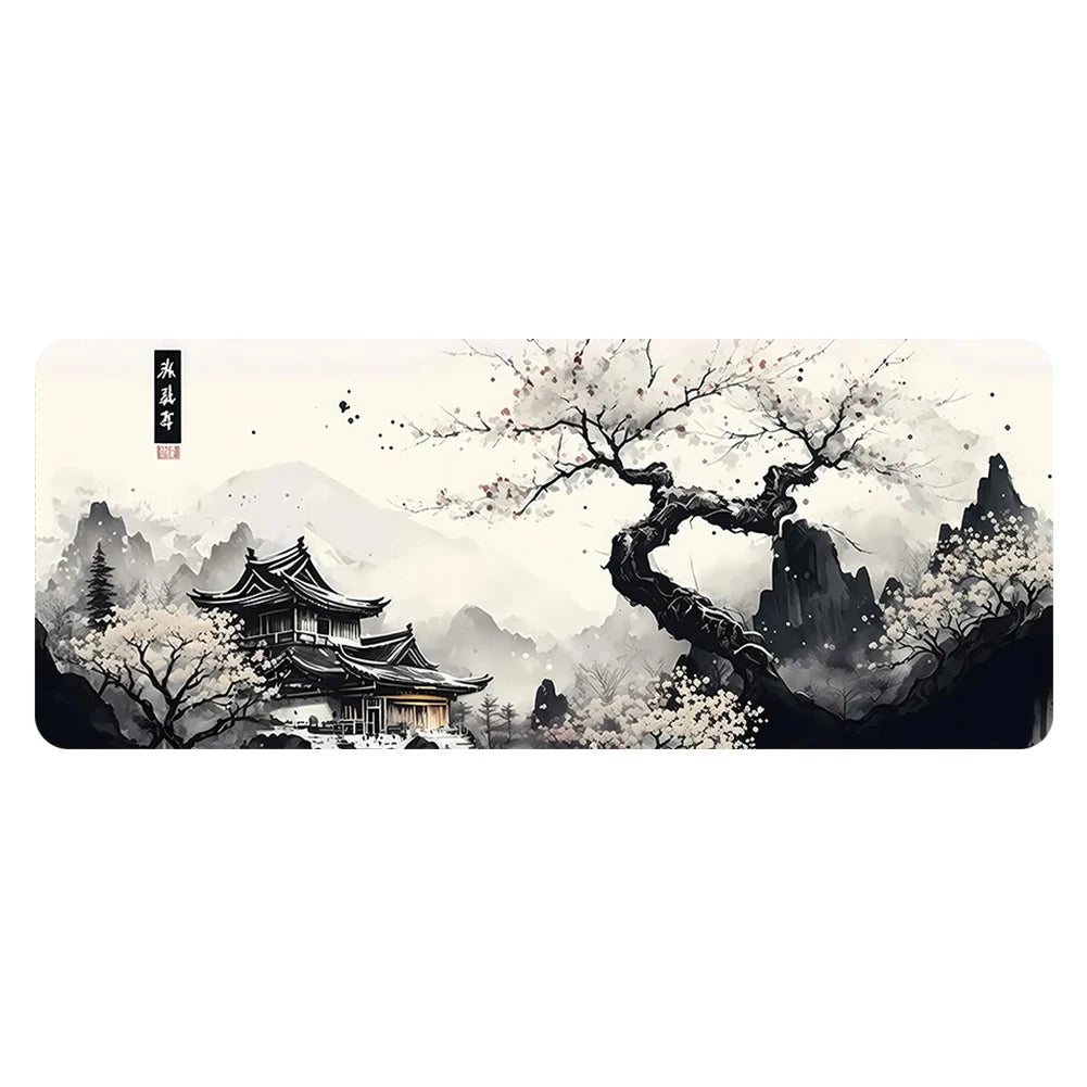 Large Gaming Mouse Pad Mouse Mat Keyboard Mat Non-Slip Rubber Base Desk Mat for Keyboard and Mouse PC Computer Game Accessories