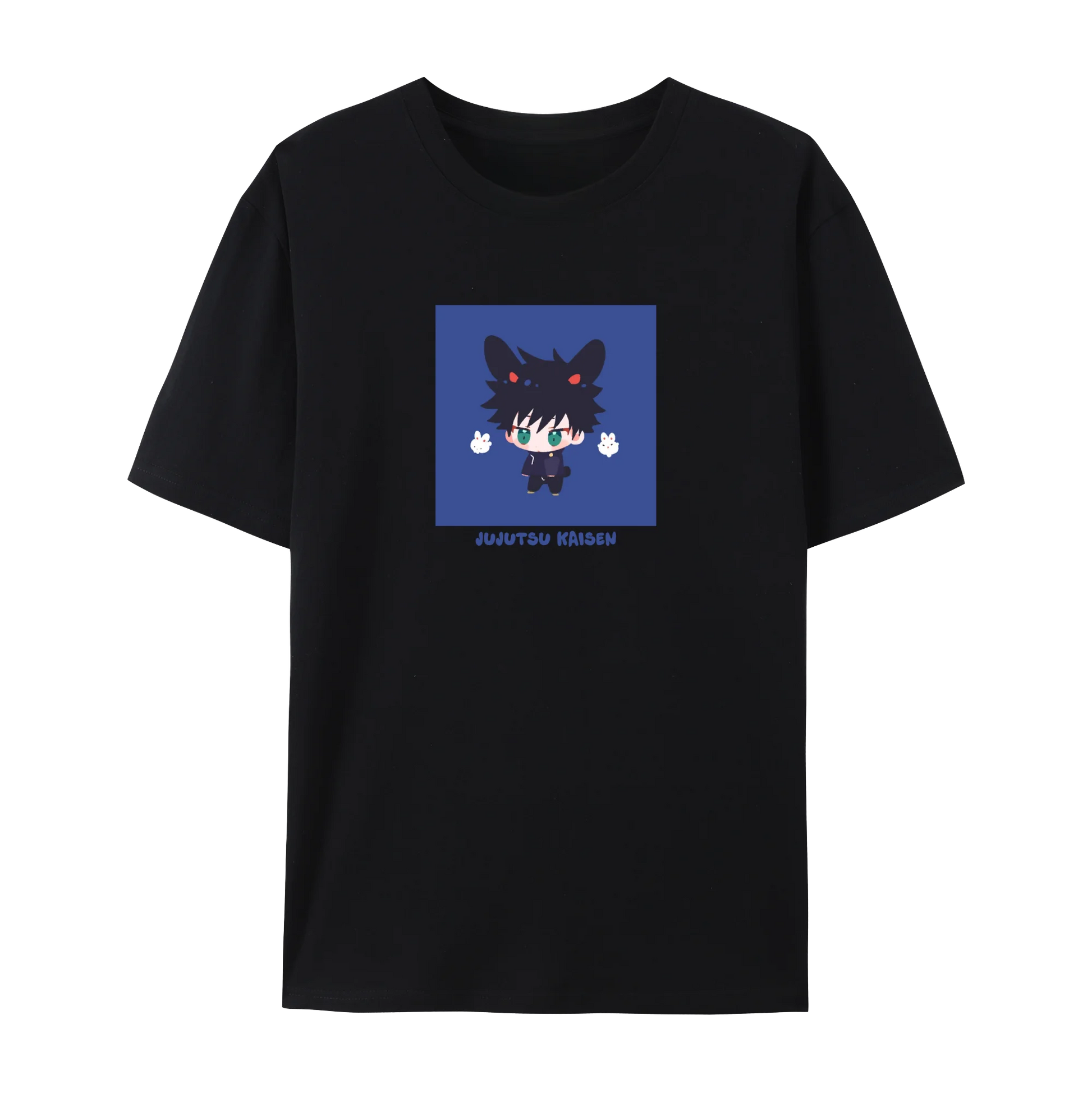 Jujutsu Anime Kaisen JJK's Characters Graphic Cotton T-Shirt,Japanese Anime Unisex Short Sleeve Crewneck Shirt