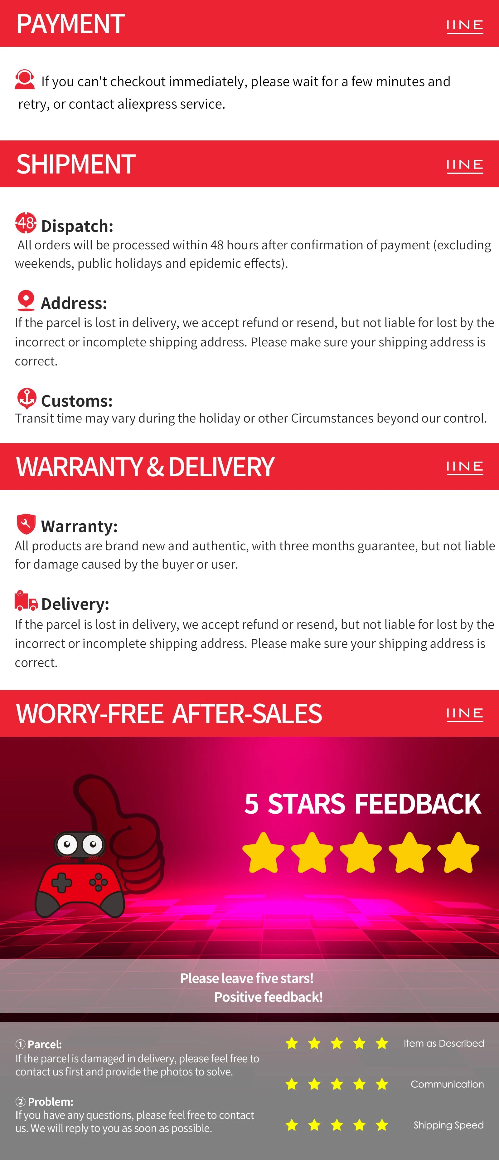 IINE Bastet Wireless Controller Compatible with PS4/Switch/PC/Android/IOS Hall Effect Joystick & Trigger With Touch Pad